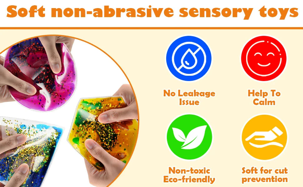 Interactive Plastic Building Tube Toy for Kids Creative STEM Decompression Sensory Toy for Autism Sensory Toys 24PCS